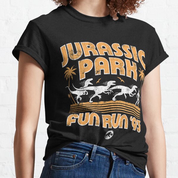 Jurassic Park Fun Run '93 Orange Farbton Poster Classic T-Shirt
