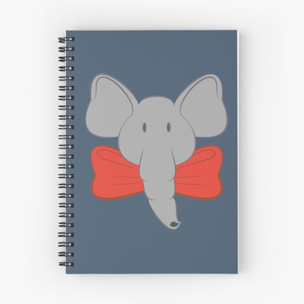 Artikelvorschau, Roter Bogen Toon Elephant entworfen und verkauft von Figuros.