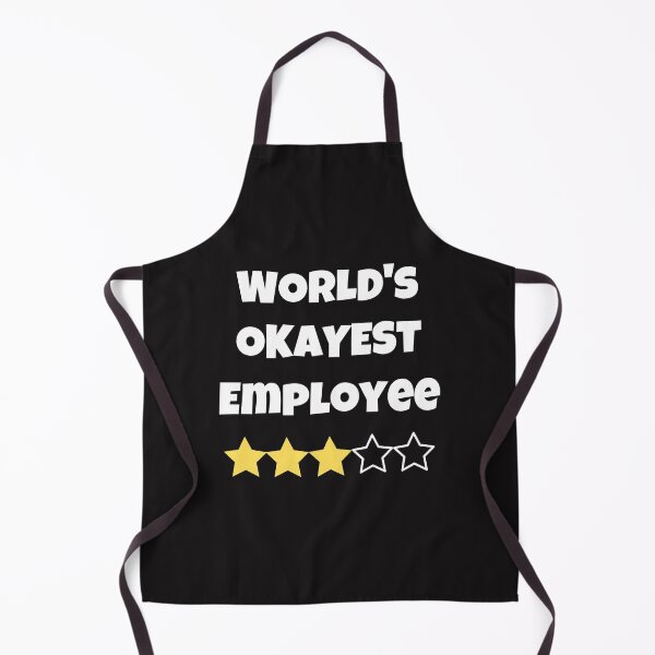 Item preview, Funny World's Okayest Employee Gag Gift for workers Stars designed and sold by FazCreations.