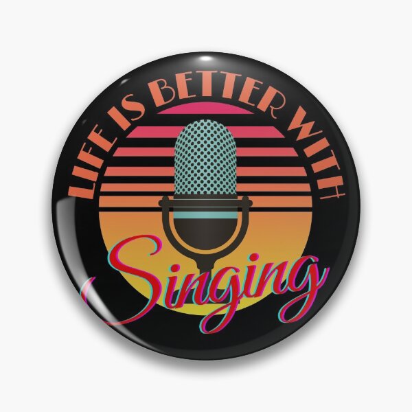 Item preview, Life is Better with Singing Retro Design designed and sold by springbloomb.
