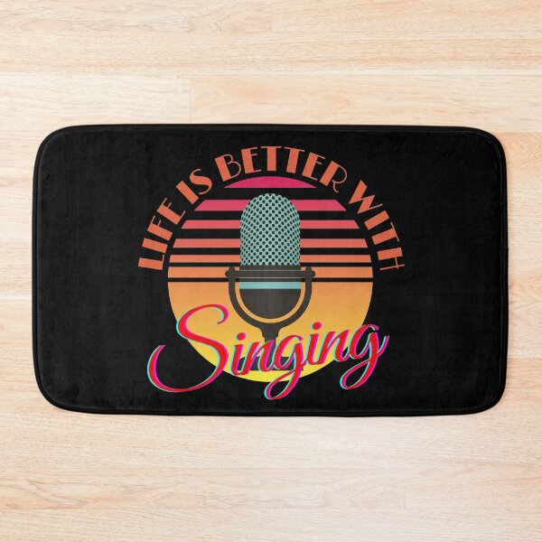 Item preview, Life is Better with Singing Retro Design designed and sold by springbloomb.