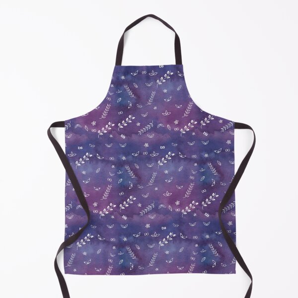 Item preview, Purple Violet Watercolor Floral Cute Illustrations Art designed and sold by Soumya S. Mohanty.