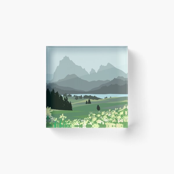 Item preview, Mountain Scenery designed and sold by bristolsketches.