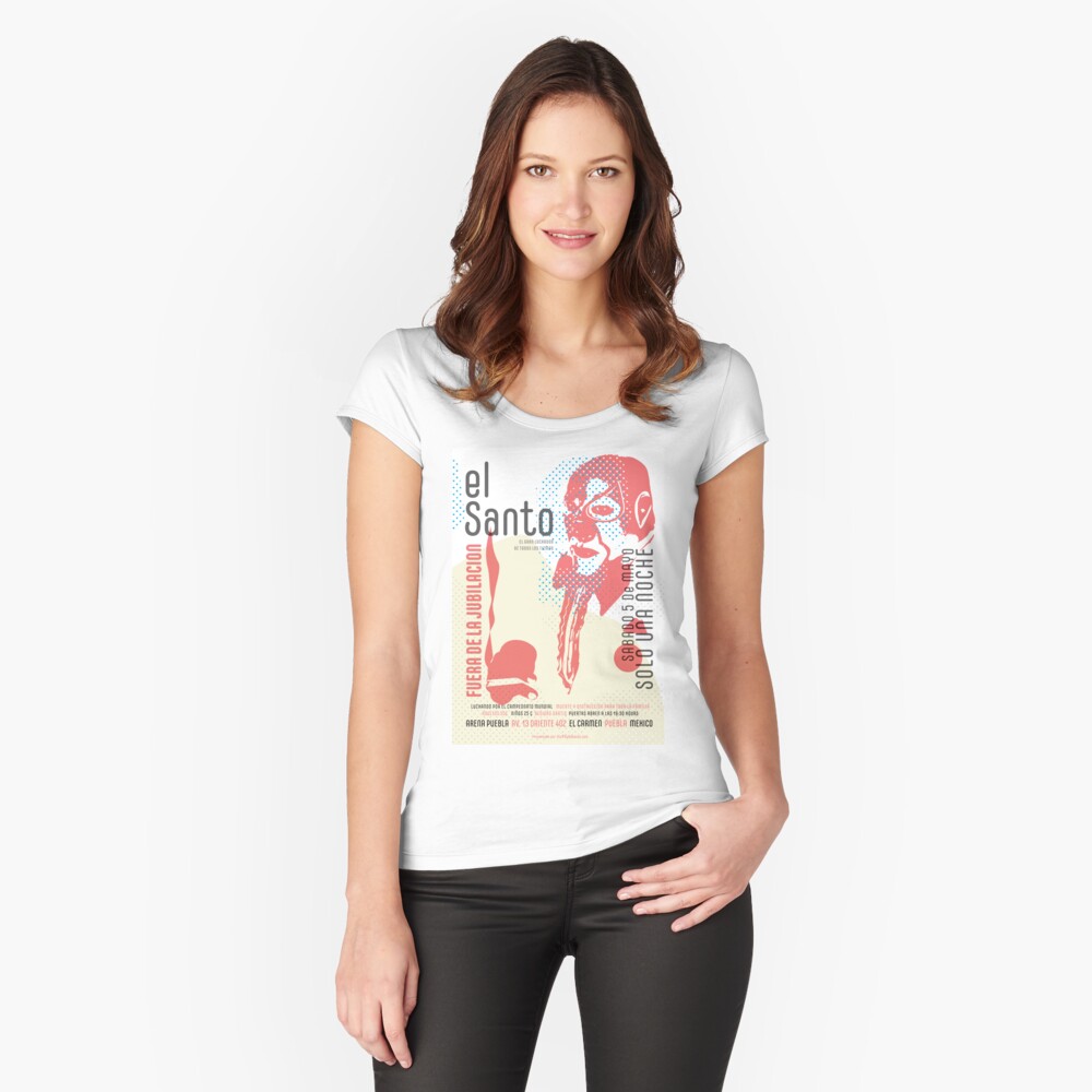Item preview, Fitted Scoop T-Shirt designed and sold by rabassa.