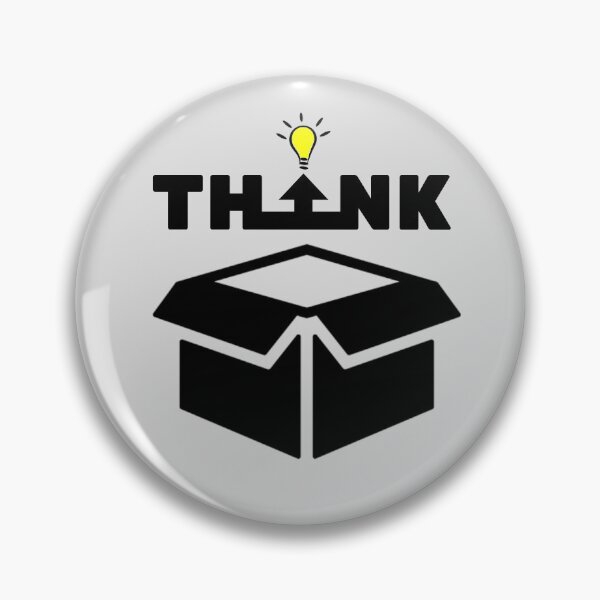 Item preview, Think Outside the Box with Idea bulb designed and sold by ag-photography.