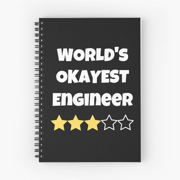Item preview, Funny World's Okayest Engineer Gag Gifts designed and sold by FazCreations.