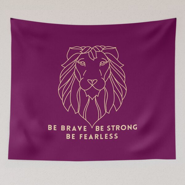 Item preview, Be Brave Be Strong Be Fearless | Happy New Year  2021| Magenta | Studio M & Co designed and sold by Studio M & Co..