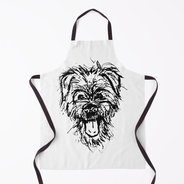 Artikelvorschau, Terrier Dog Portrait Sketch entworfen und verkauft von Ansocube.