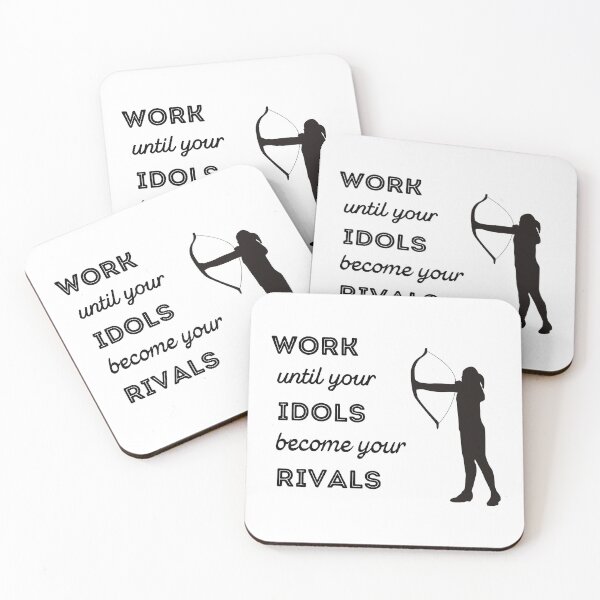 Item preview, Archery: Work until your idols become your rivals designed and sold by TheGreenGoat.