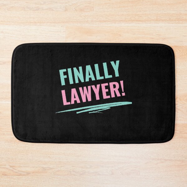 Item preview, Finally Lawyer designed and sold by Bend-The-Trendd.