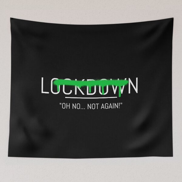 Item preview, Locked Down Oh No Not Again  designed and sold by Marvelpic.