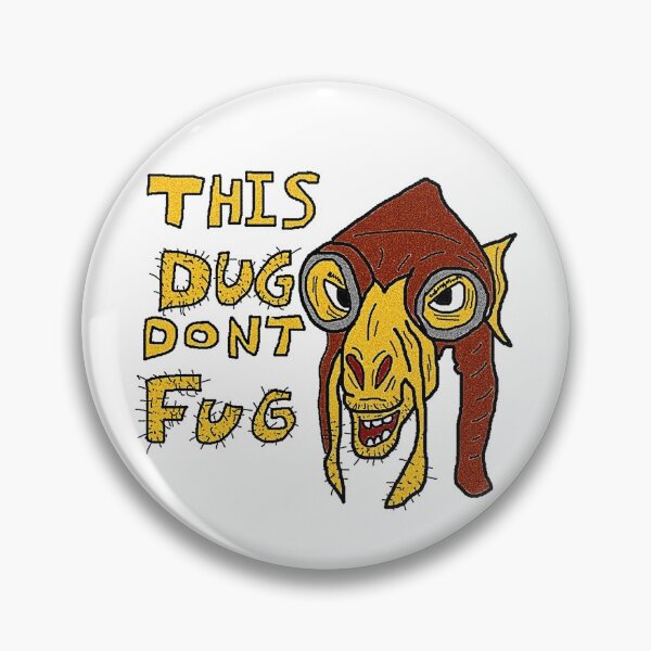 Item preview, This Dug Don't Fug (horizontal) designed and sold by Smuggin-Fard.