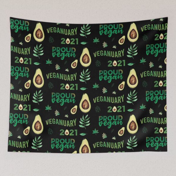Item preview, Veganuary, Avocado Vegan, 2021, Pack designed and sold by stickmeok.