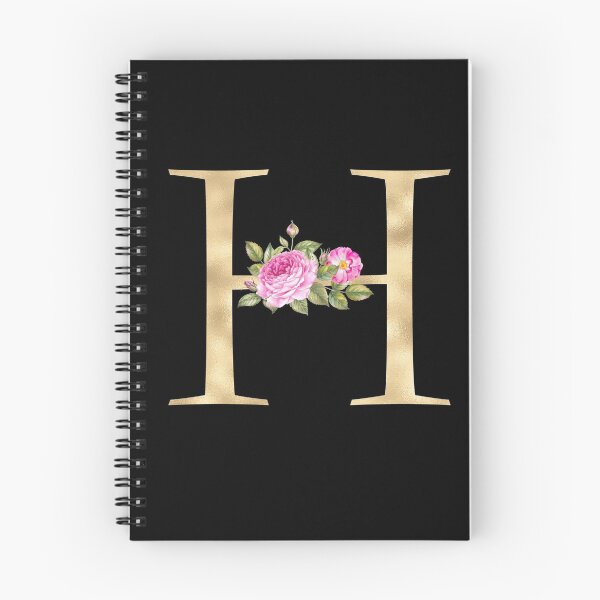 Item preview, Gold Letter H With Garden Flowers | Floral Wedding Letters designed and sold by SerendipityNow.