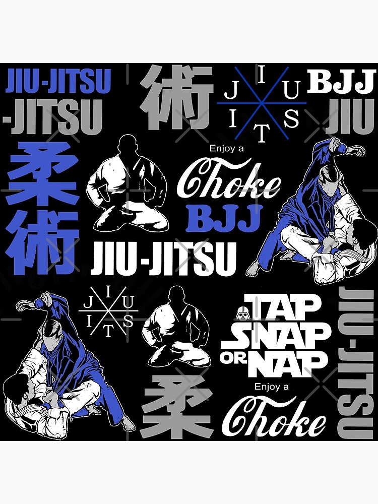 "Jiu JItsu - Jiujitsu - Ju Jutsu - Bjj - Brazilian Jitsu - JJ" Poster ...