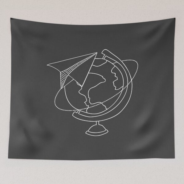 Item preview, Around The World Map - Flight designed and sold by AeroAstro.