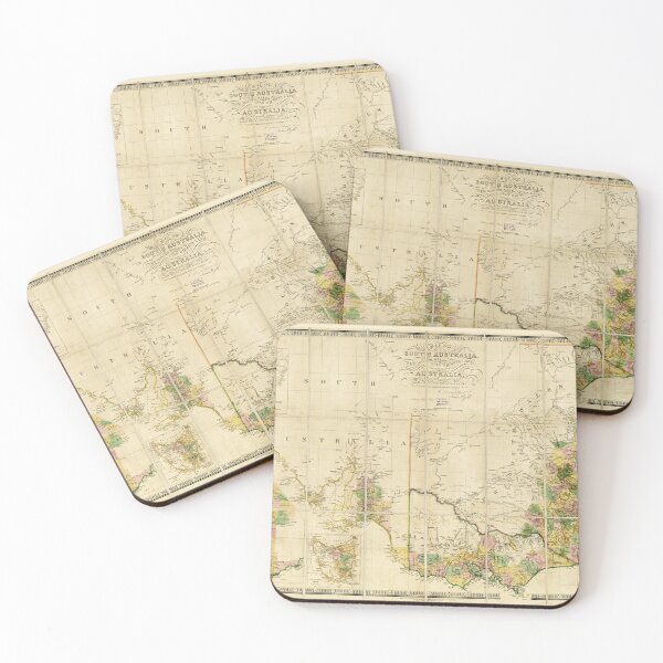 Item preview, Map of South Australia (1850) designed and sold by allhistory.
