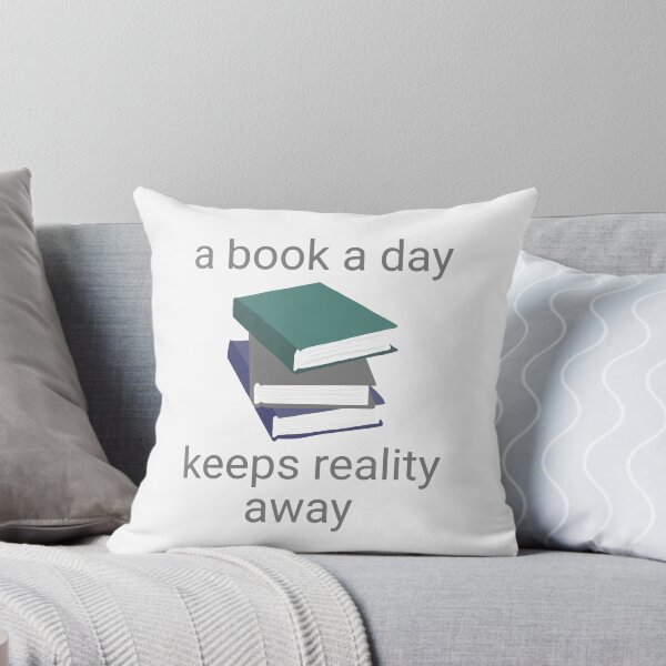 Item preview, A book a day in gray and teal designed and sold by creativenweird.