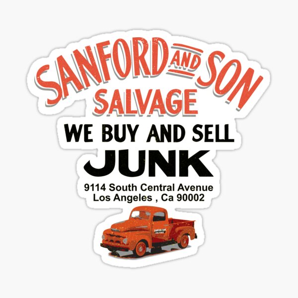 Item preview, Sanford and Son Salvage Sign designed and sold by Alema Art.
