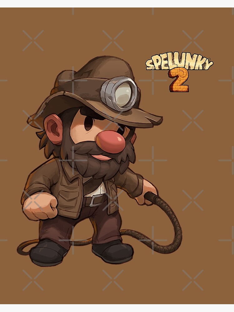 Classic Guy - Spelunky 2 Poster for Sale by remembermekid