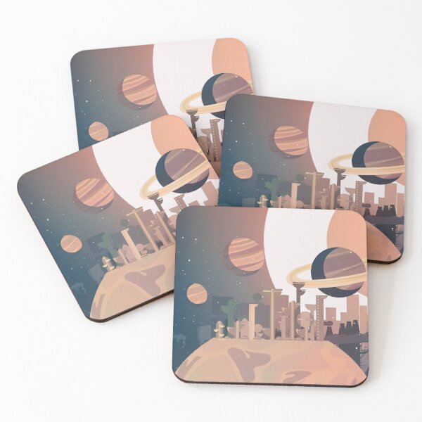 Item preview, City On Mars  designed and sold by Simona Balan.