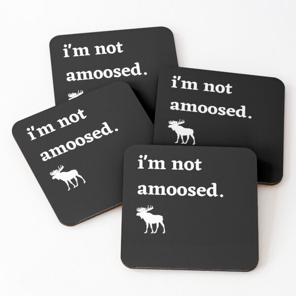 Item preview, Im not Amoosed Moose designed and sold by MariusMunteanu.