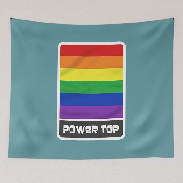 Item preview, Flag Tag (Pride Flag(Power Top)) designed and sold by MyRedBottom.