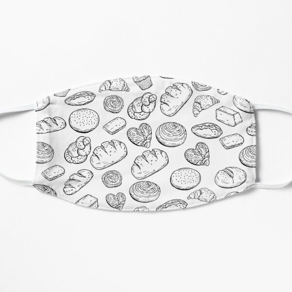 breads Flat Mask
