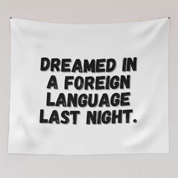 Item preview, Dream in Foreign Language  designed and sold by China Net Lingo.