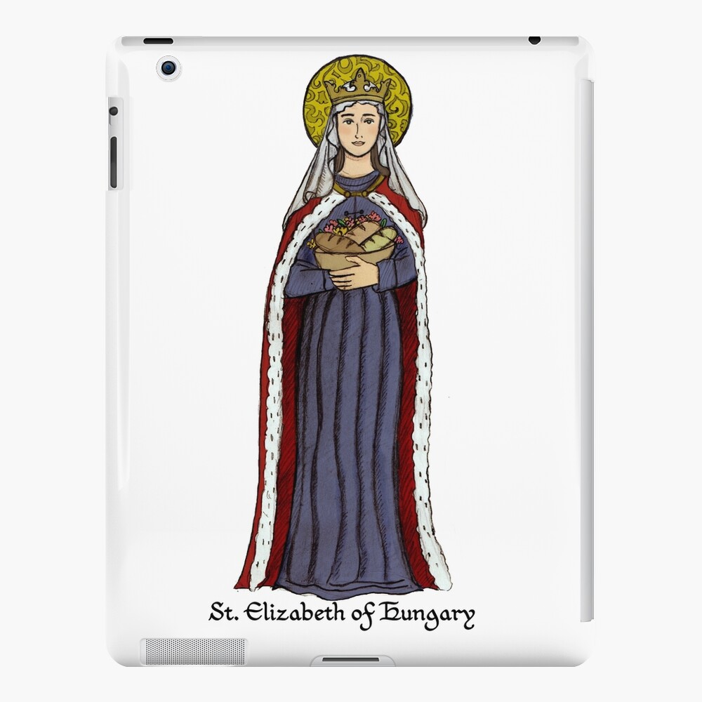 Saint Scholastica Card Art Print Instant Download DIY 