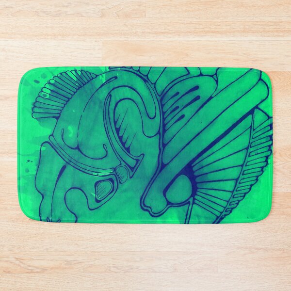 Item preview, Neon Green Alien Skeleton Space Ship designed and sold by iamstevivaughn.