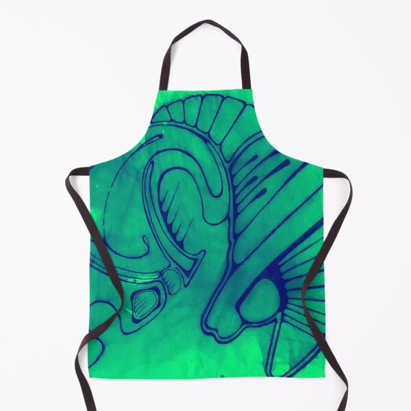 Item preview, Neon Green Alien Skeleton Space Ship designed and sold by iamstevivaughn.