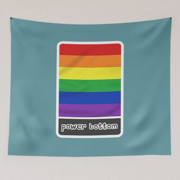 Item preview, Flag Tag (Pride Flag(Power Bottom)) designed and sold by MyRedBottom.