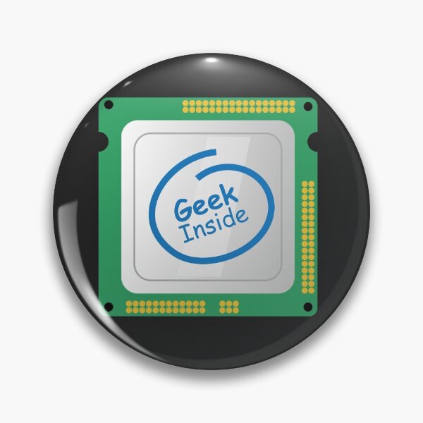 Item preview, Geek Inside CPU designed and sold by GeeksUnique.