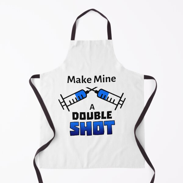 Item preview, Make Mine a Double Shot Vaccine (Light Background) designed and sold by pbstylesetters.