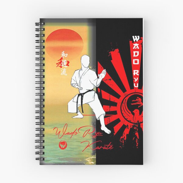 Item preview, Wado Ryu Karate Red Mist Fighter - Martial Arts Design designed and sold by Zanshin-Art.