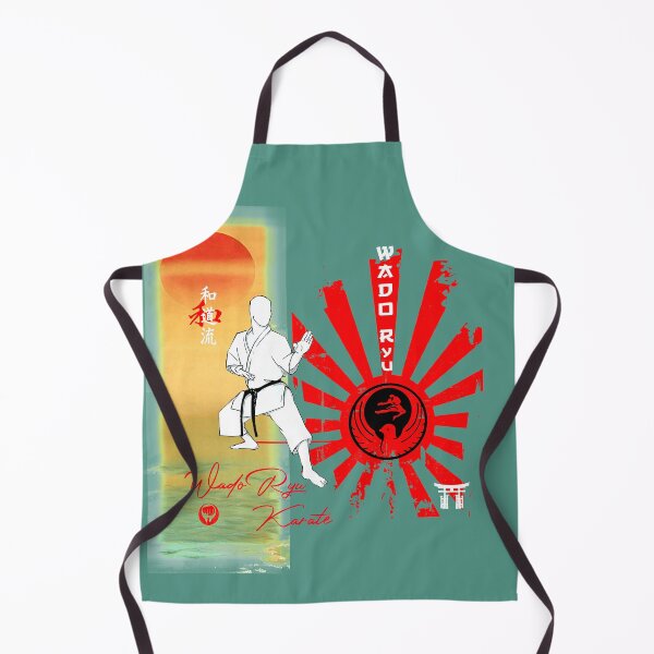 Item preview, Wado Ryu Karate Red Mist Fighter - Martial Arts Design designed and sold by Zanshin-Art.