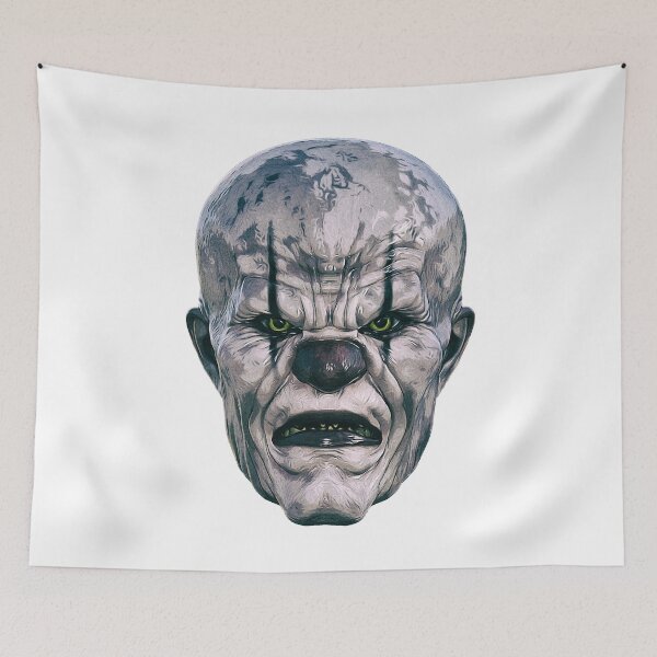 Item preview, Evil Clown Face designed and sold by PeterADesign.
