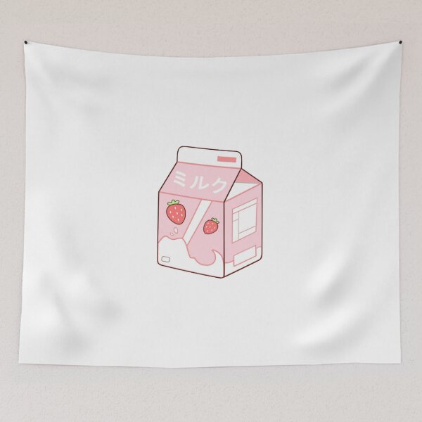 Item preview, Strawberry Milk Carton designed and sold by creeperawwwwman.
