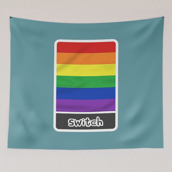 Item preview, Flag Tag (Pride Flag(Switch)) designed and sold by MyRedBottom.