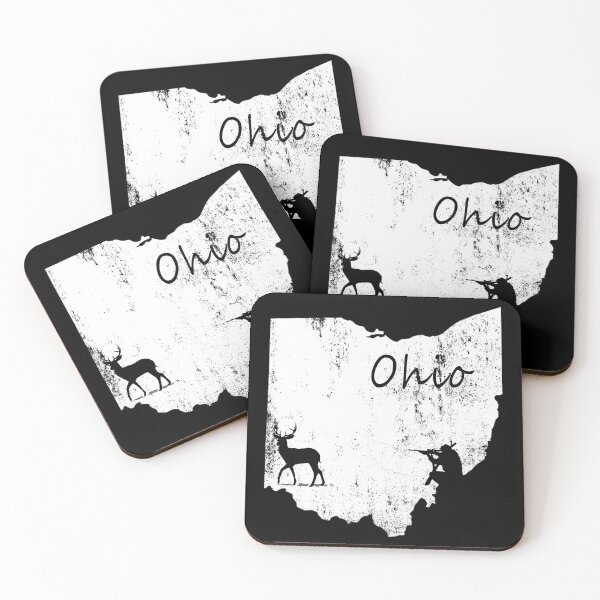 Item preview, Vintage deer hunting Ohio State, gift for hunting lovers designed and sold by Space Art.