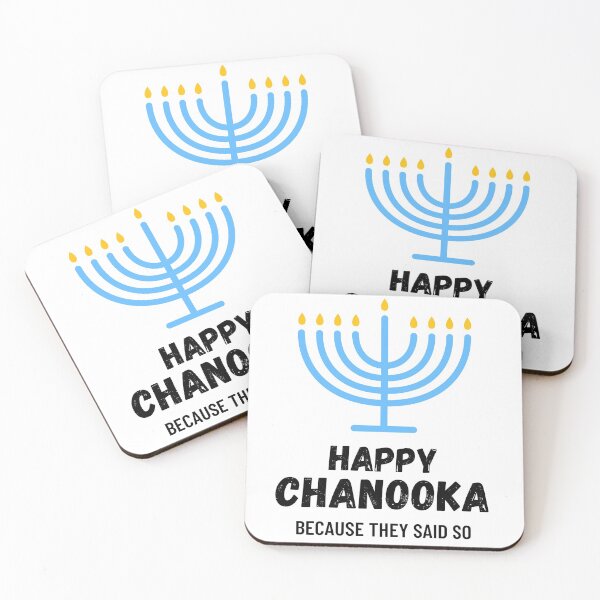 Item preview, Happy Chanooka (Because They Said So) designed and sold by reallyrealnow.