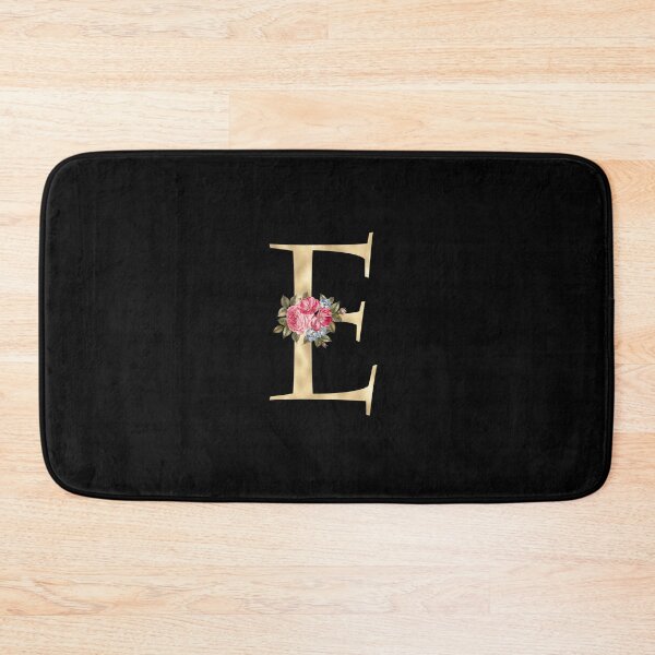 Item preview, Gold Letter E With Garden Flowers | Floral Wedding Letters designed and sold by SerendipityNow.