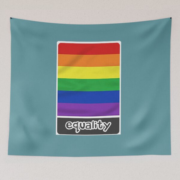 Item preview, Flag Tag (Pride Flag(Equality)) designed and sold by MyRedBottom.