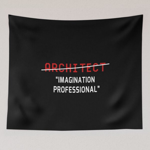 Item preview, Funny Architect Joke For Architects Imagination Professional designed and sold by trendo.
