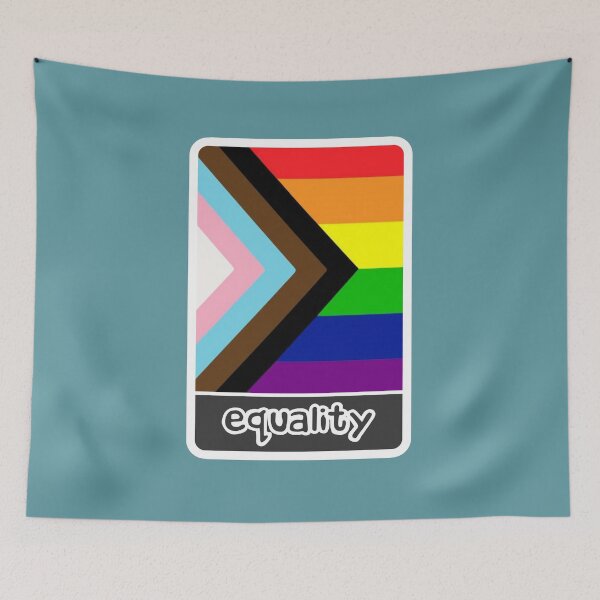 Item preview, Flag Tag (New Pride Flag(Equality)) designed and sold by MyRedBottom.