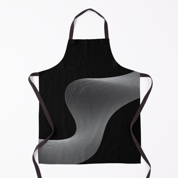 Item preview, Elegant, modern, futuristic graphic pattern in wave abstraction designed and sold by theendup.