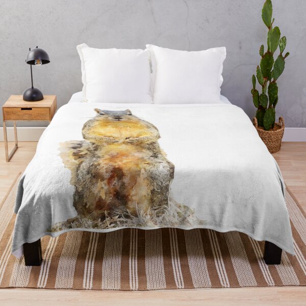 Item preview, Funny Squirrel Realistic Watercolor Print Graphic designed and sold by DSArtGoods.