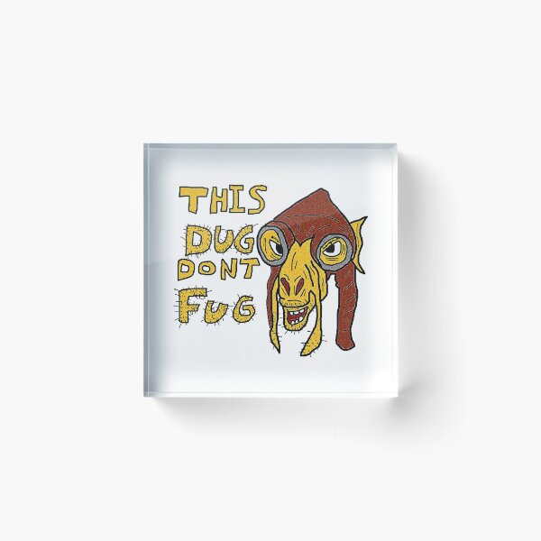 Item preview, This Dug Don't Fug (horizontal) designed and sold by Smuggin-Fard.