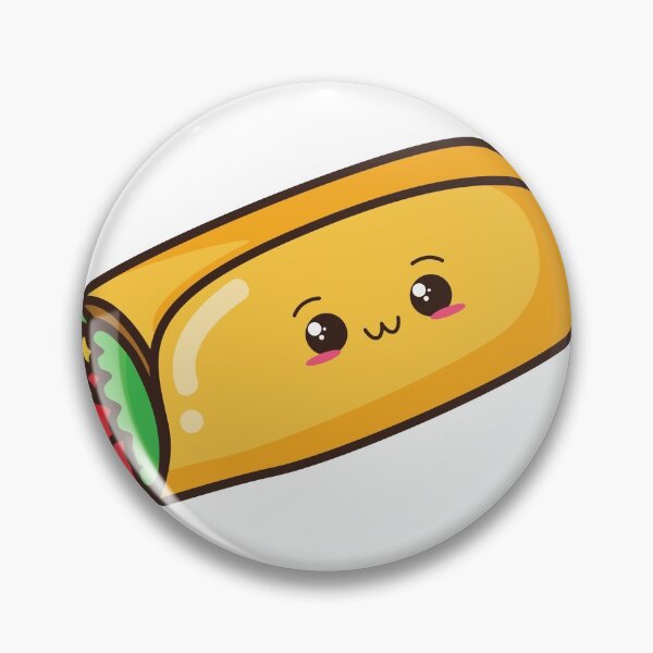 Item preview, Cute Adorable Taco! - Kawaii Food designed and sold by sweetpeanut.